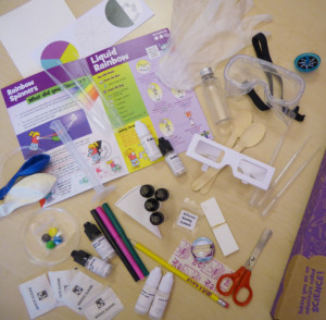 Letterbox Lab is a science kit that contains absolutely everything you need to play with science.