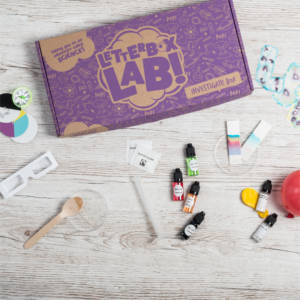 With squirmy worms in Investigate Box 1, expanding snow in Box 2 and slippery slime in Box 3, there are loads of way to play with polymers with Letterbox Lab