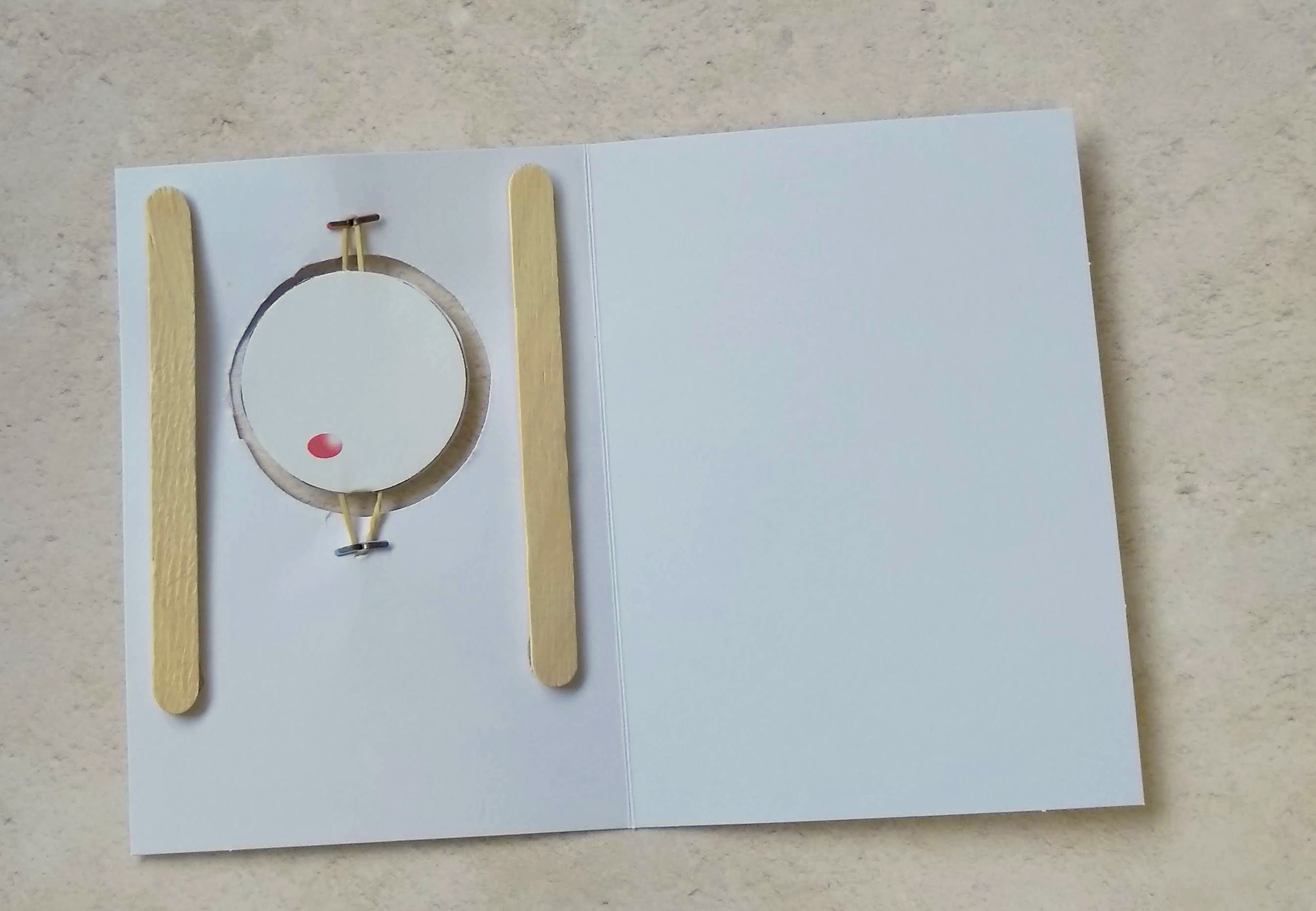 How to make an optical illusion christmas card