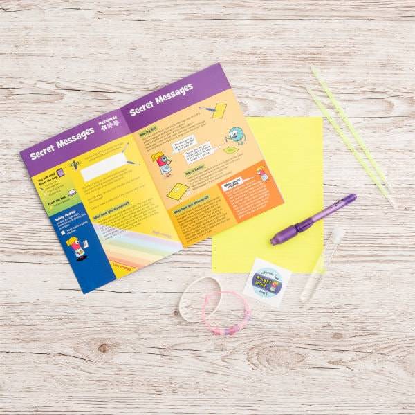 Go with the Glow Explore Box science kit for children