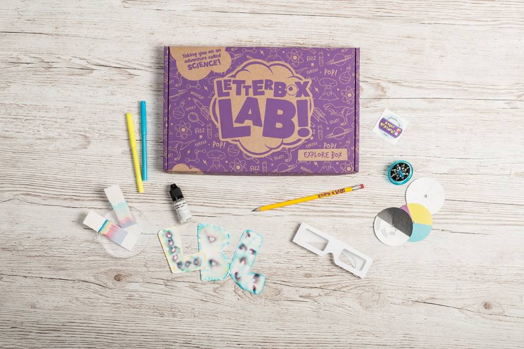 The Explore Box uk science subscription box for kids