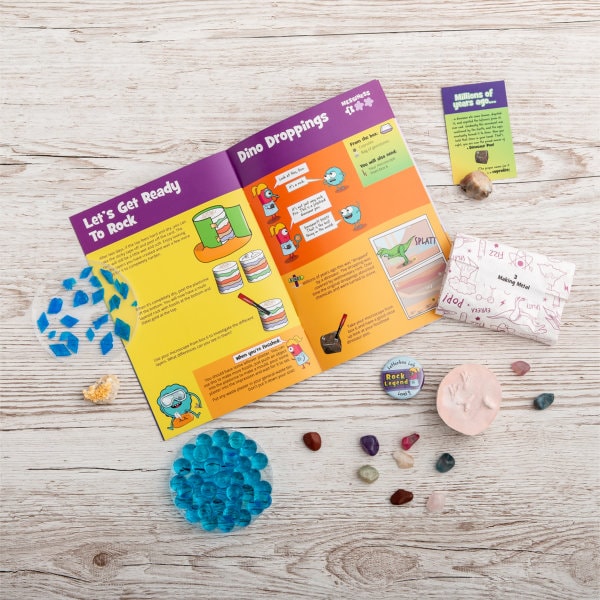 Letterbox Rox Investigate Box crystal growing science kit for children