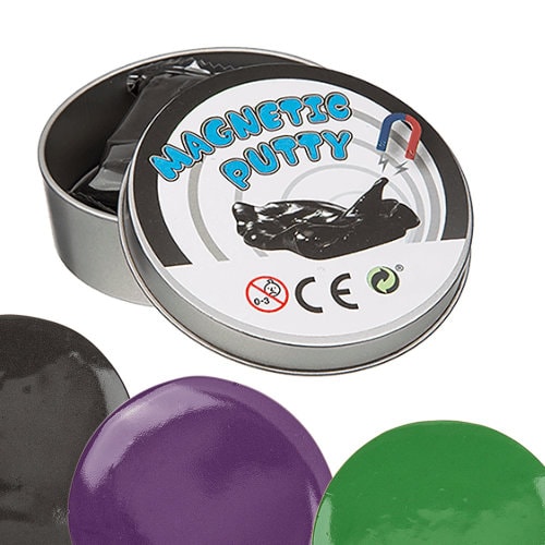 Magnetic putty toy for children's slime science experiments at home