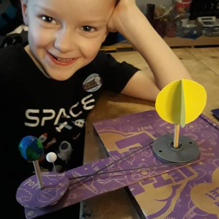 Tracey had this to say about her son's experience with Explore Box 10: "My little future astronaut loved the Your Place In Space box ! Lots of really enjoyable and exciting experiments."